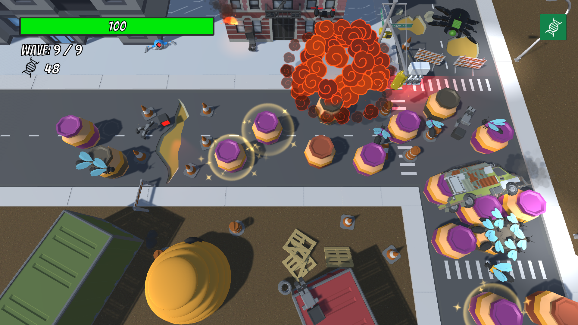 Screenshot of gameplay